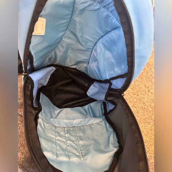 Adidas Two-Tone Blue and Black Backpack lunch bag bundle - Picture 4 of 6